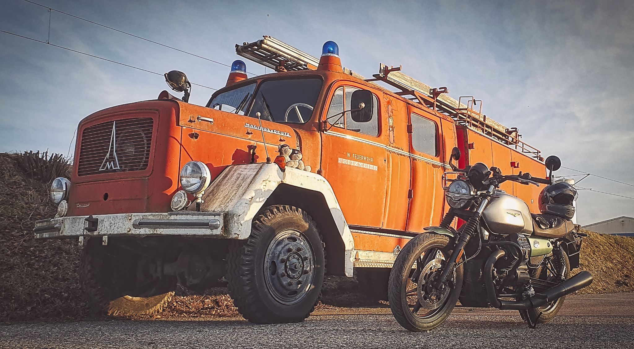 Moto foto guzzi lena